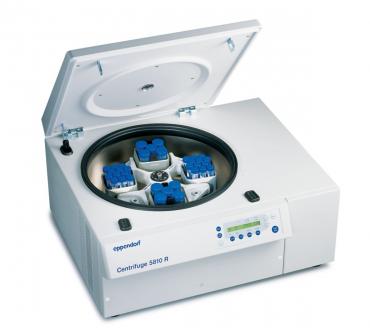 Eppendorf Centrifuge 5810 R, with Rotor S-4-104 incl. adapters for